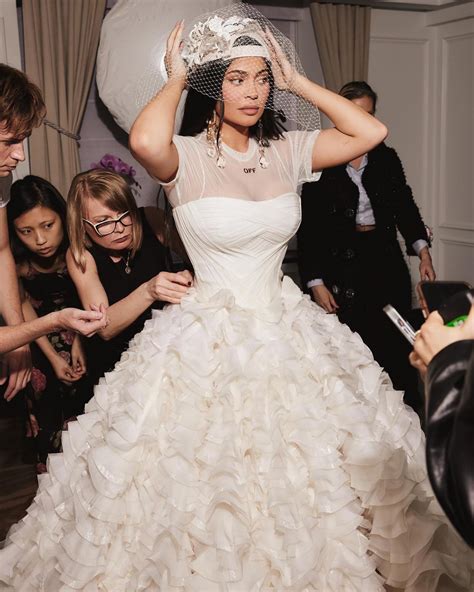 kylie jenner wedding dress